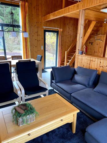 Cabin in the woodsにあるシーティングエリア