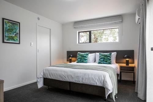 Cama o camas de una habitación en Solsen Flexi-Stay