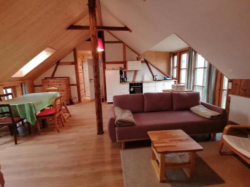 Posezení v ubytování Ferienwohnung Villa Claudia