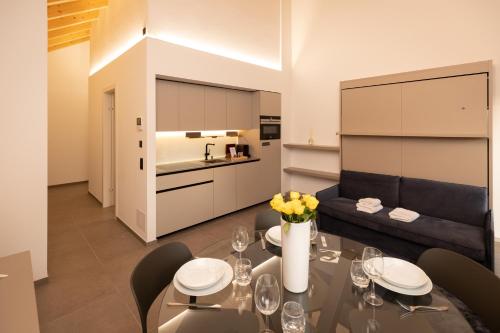 Kuchyň nebo kuchyňský kout v ubytování Residenza 3544