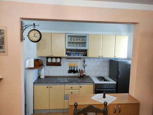 Kjøkken eller kjøkkenkrok på Panonka apartman