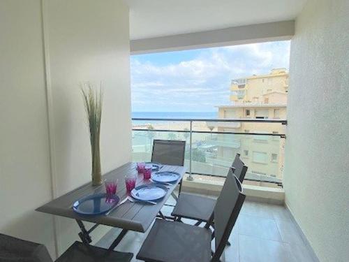 Charmant T2 en bord de mer pour 4 pers, terrasse avec vue