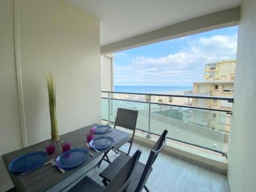 Charmant T2 en bord de mer pour 4 pers, terrasse avec vue