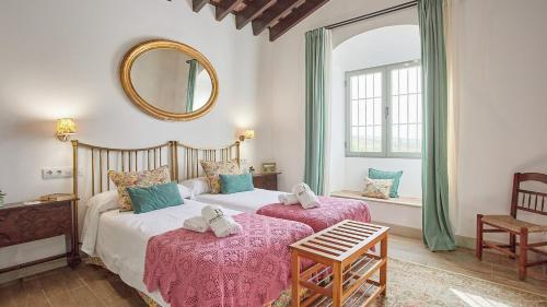 Krevet ili kreveti u jedinici u objektu Casa Rural Viña Romanito Jerez de la Frontera by Ruralidays