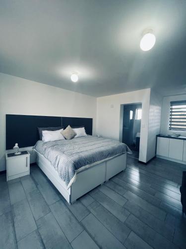 a bedroom with a large bed in a room at Moh Ville Guest House in Maseru