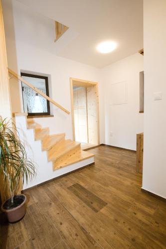 TV a/nebo společenská místnost v ubytování Apartmány u Matěje
