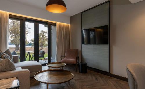 Ruang duduk di Radisson Blu Mosi-oa-Tunya Livingstone Resort