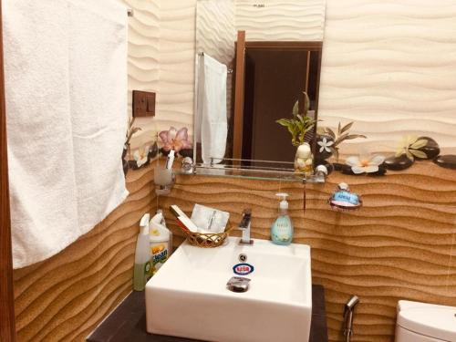 Koupelna v ubytování Sunrise Eco Resort