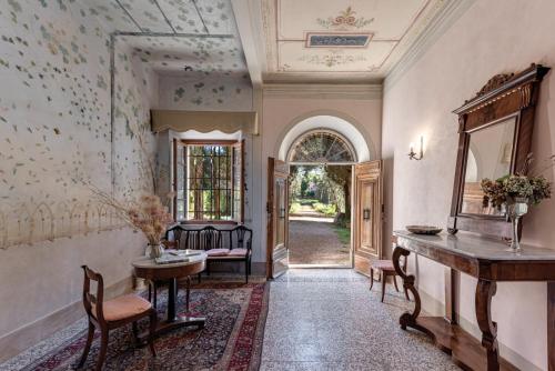 Χώρος καθιστικού στο Villa Bonsi