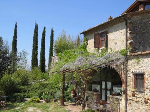 Κήπος έξω από το Villa Il Fornacino