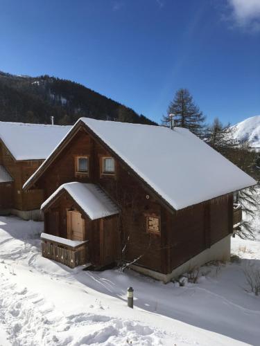 冬のChalet Hauts De La Lauzièreの様子