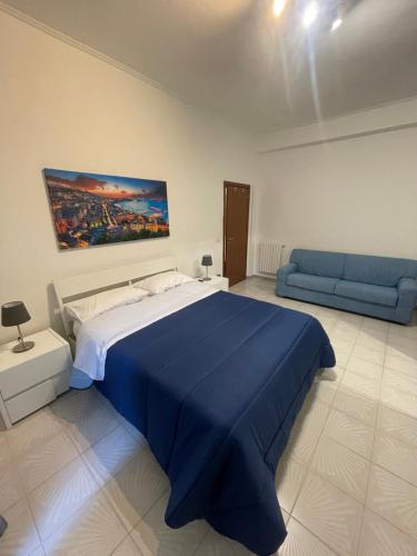 Postel nebo postele na pokoji v ubytování Valentina House