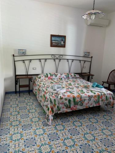 Ένα ή περισσότερα κρεβάτια σε δωμάτιο στο Residence Salvatore
