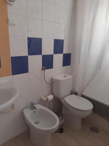 Koupelna v ubytování Casa Azul