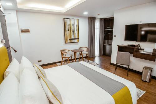 Katil atau katil-katil dalam bilik di ASN Boutique Residence