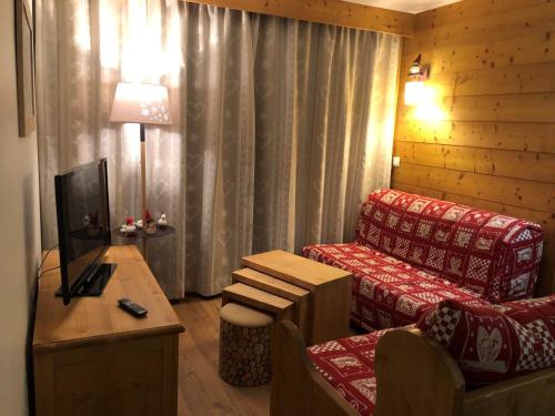 Appartement chaleureux au pied des pistes, 7 personnes
