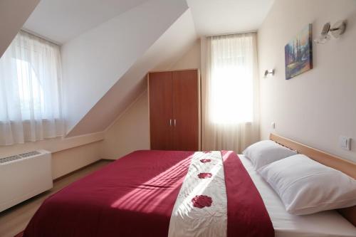 Lova arba lovos apgyvendinimo įstaigoje Hotel Novella Uno