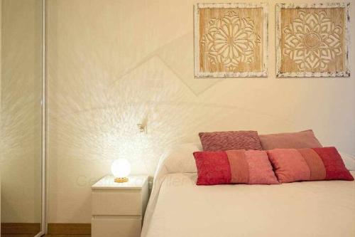 A bed or beds in a room at Monte Aurora