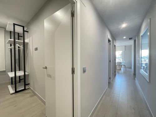 Ванная комната в Apartaments Voramar Roses