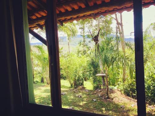 Estrela Guia EcoPousada & EcoTurismoにある庭