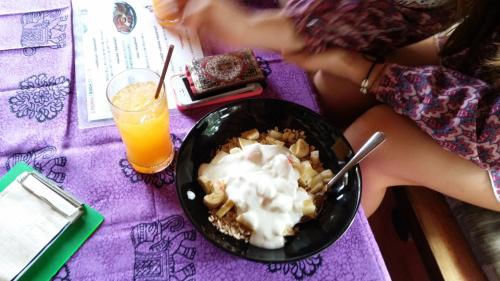 Comida en el resort o alrededores