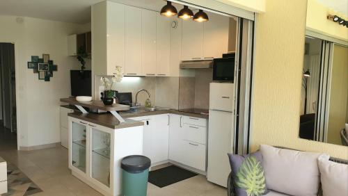 Garden and beach sea view apartment Cannes photo 15