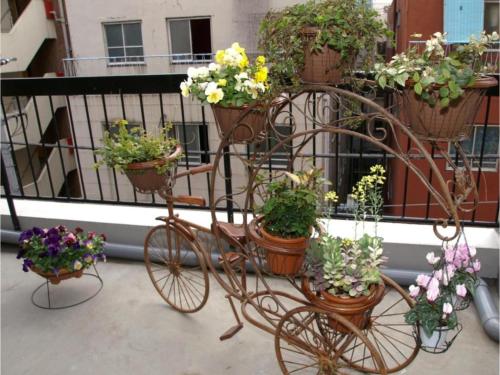Balkoni atau teres di Hostel Zen - Vacation STAY 91859v