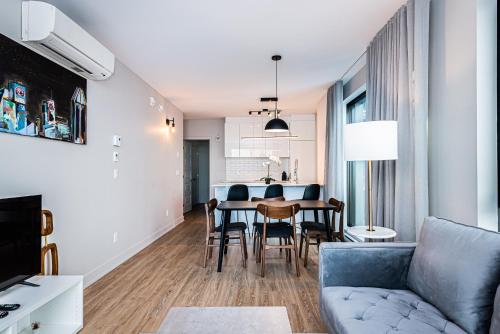 Ruang duduk di WERFY Luxury Apart-Hotel