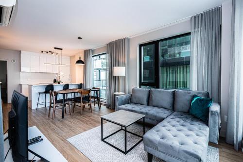 Ruang duduk di WERFY Luxury Apart-Hotel