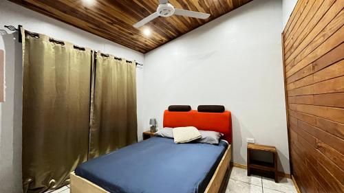 מיטה או מיטות בחדר ב-Apartamento Mango y Café