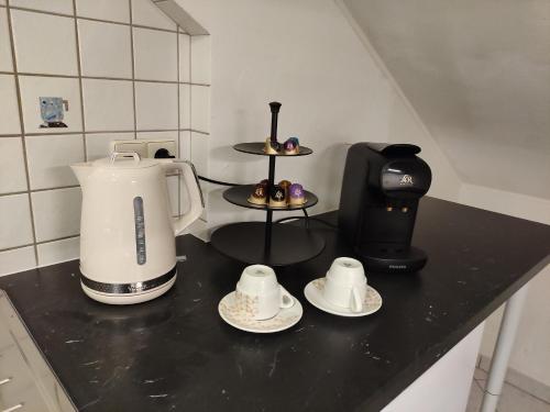 Kemudahan buat kopi dan teh di chez WF
