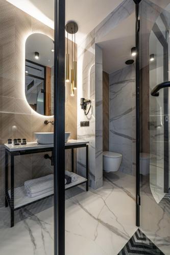 Un baño de Aparthotel Zakopane