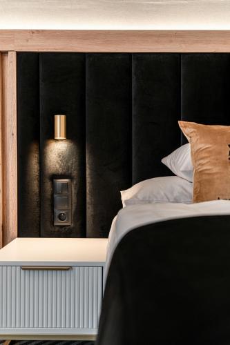 Cama o camas de una habitación en Aparthotel Zakopane