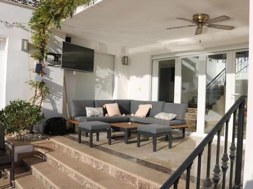 Χώρος καθιστικού στο Villa in Granada with Sea Views & Pool