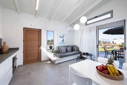 Posezení v ubytování Theros Residence