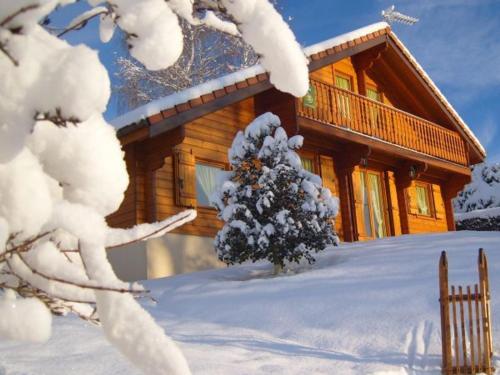 Chalet confortable à Cleurie avec WIFI, cheminée et terrasse - FR-1-589-71