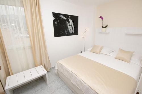 Posteľ alebo postele v izbe v ubytovaní Apartment in Pisak with sea view, terrace, air conditioning, WiFi 3340-7