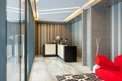 Χώρος καθιστικού στο Louis Kienne Serviced Residences - Havelock