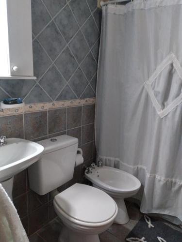 Koupelna v ubytování Casa Magali