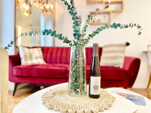 LE ROSACKER - Proche centre ville et gare - Terrasse - Parking gratuit 2 places - 2 chambres - 2 salles de bain - Netflix