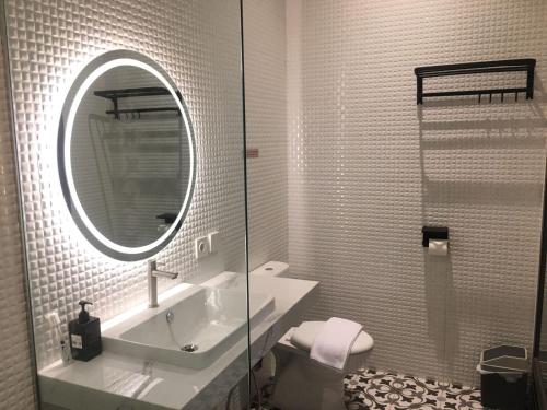 Koupelna v ubytování Esma Family GuestHouse