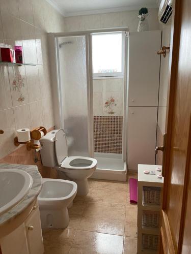Koupelna v ubytování Appartement vue latérale mer Torrevieja