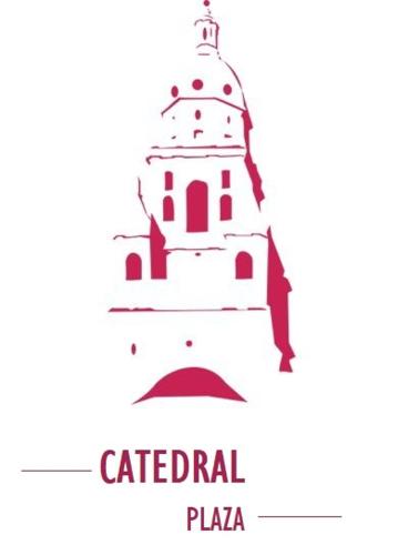 a drawing of a lighthouse with the words cathedral plaza at Catedral Plaza in Murcia