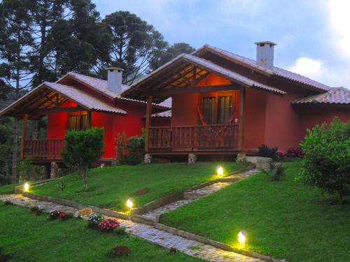 Zahrada ubytování Pousada Vale da Cachoeira