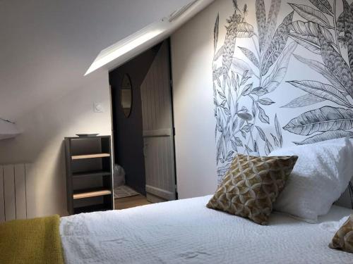 Posteľ alebo postele v izbe v ubytovaní Appartement en cœur de ville