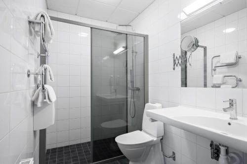 Bilik mandi di Best Western Hotell Ljungby