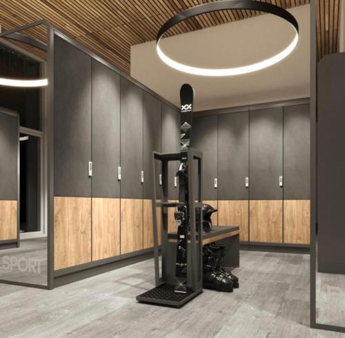 Fitness centrum a/nebo fitness zařízení v ubytování Woodside Lux Duplex