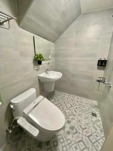Ein Badezimmer in der Unterkunft Ramble Travel Homestay