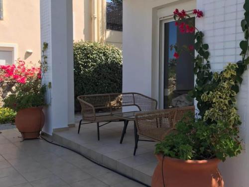Zahrada ubytování Garden Villa Near Chania s Coastline
