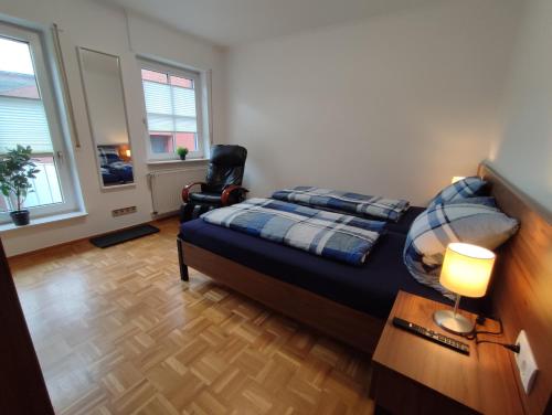 Katil atau katil-katil dalam bilik di Tempel-inn Klosterstraße